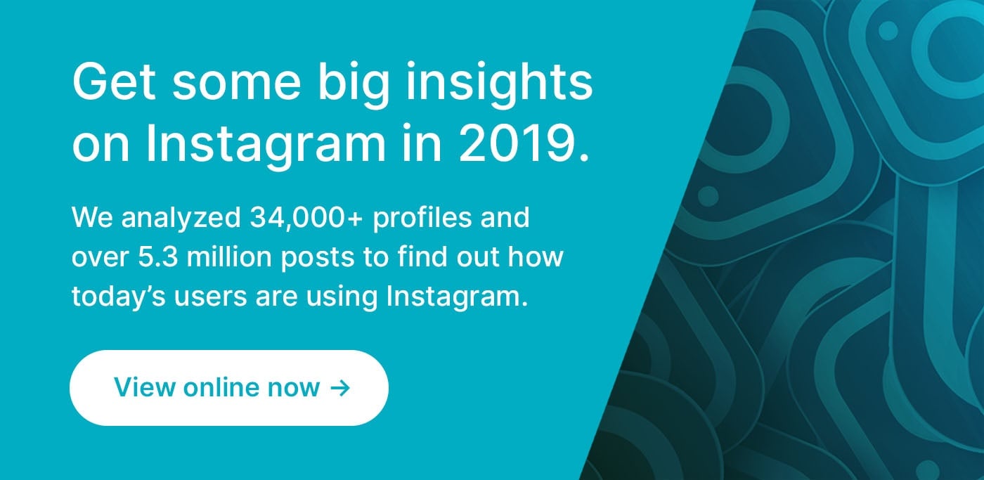 Instagram Study 2019: What we learned analyzing 5.4 million posts