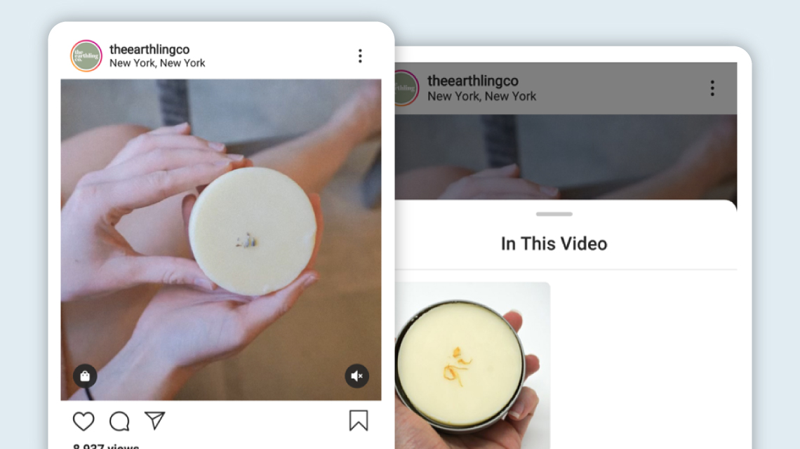 tagging products on instagram video