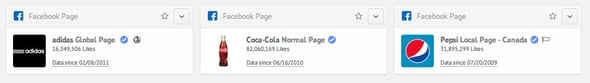 How To Analyze Facebook Global Pages Manage Pages Comparison quintly Icons for Global and Local Facebook pages